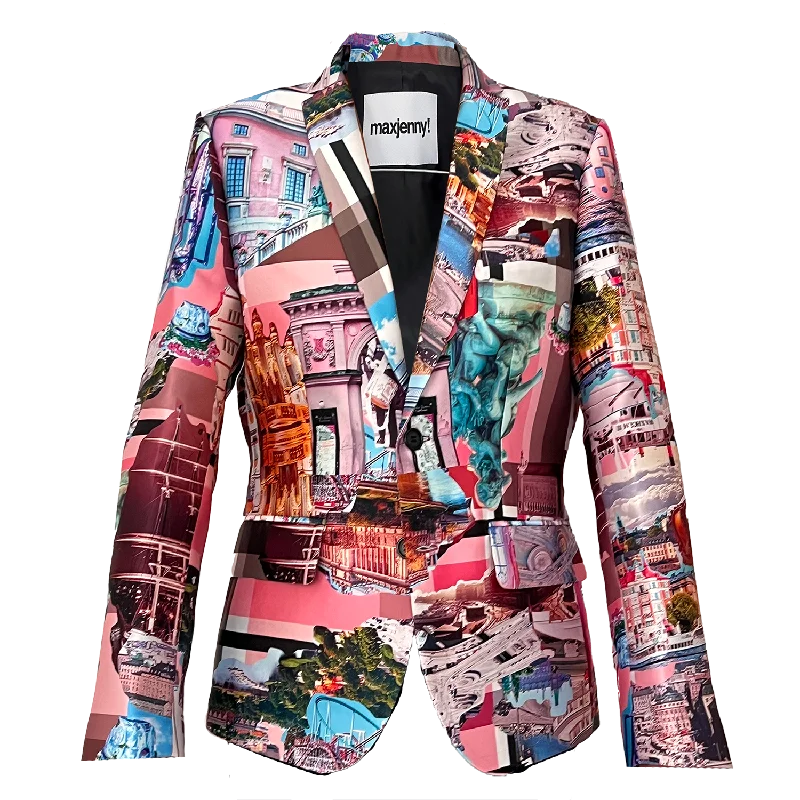 Woman´s blazer jacket stockholm royal pink