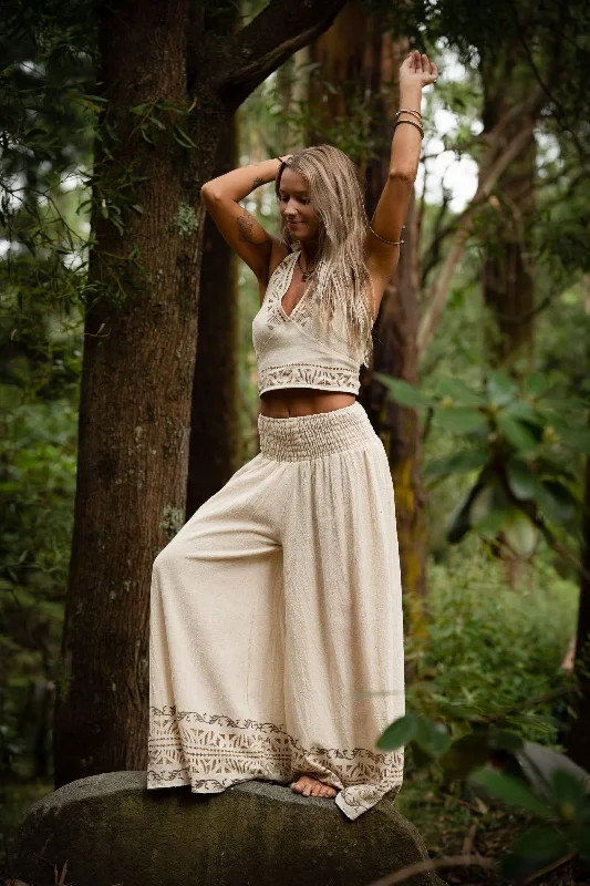 River Wide Pants - Sand