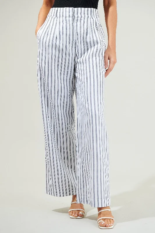 Arlah Striped Pleated Pants