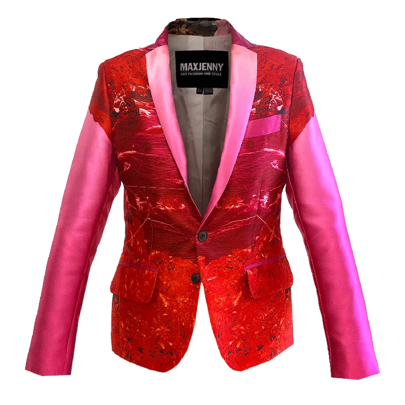 Woman´s blazer jacket österlen red pink