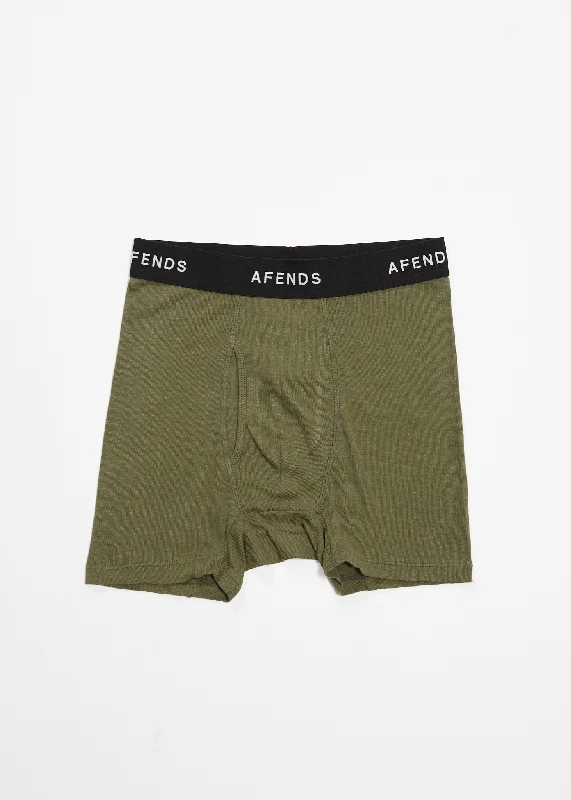 AFENDS Mens Absolute - Boxer Briefs - Military