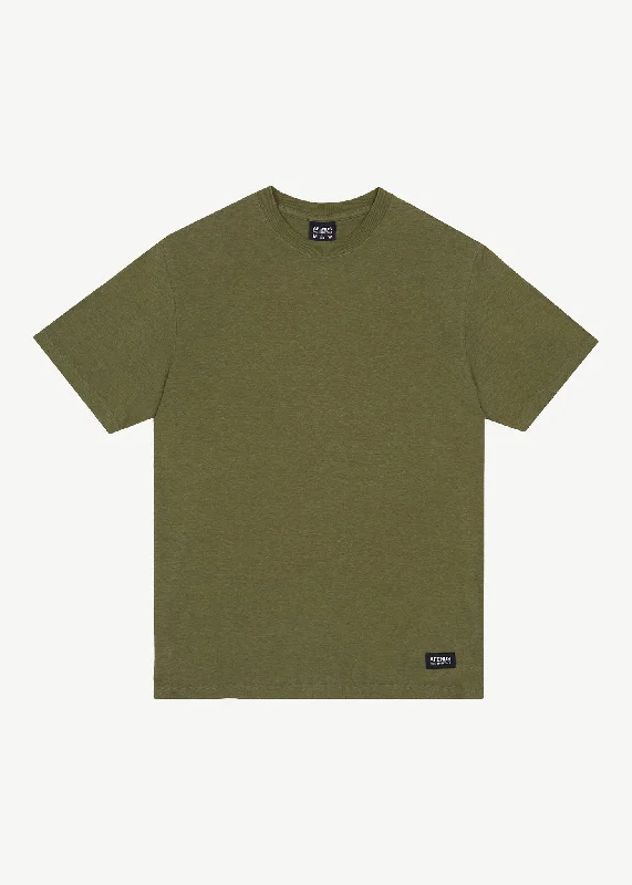 AFENDS Mens Classic - Retro Fit Tee - Military