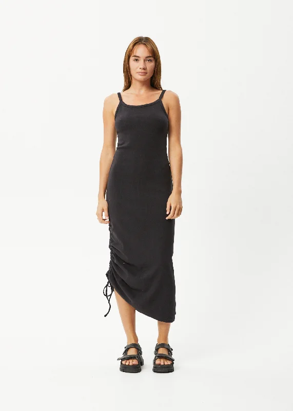 AFENDS Womens Muse - Maxi Dress - Black