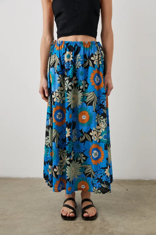 BEECH SKIRT - AZUL WILDFLOWER