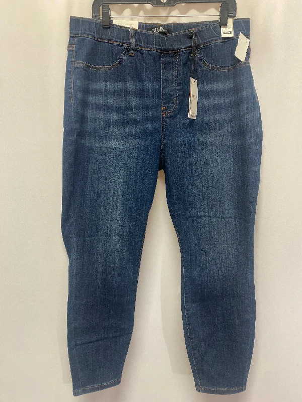 Jeans Skinny By Judy Blue In Blue Denim, Size: 18