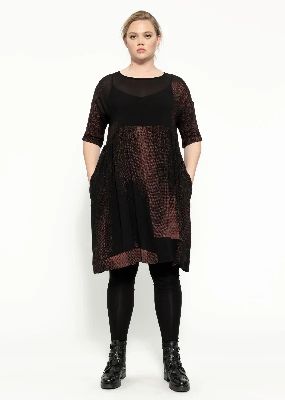 Seedling Dress - Black Garnet