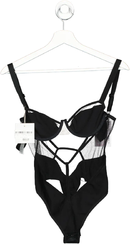 Undress Code Black Remember Me Bodysuit UK S