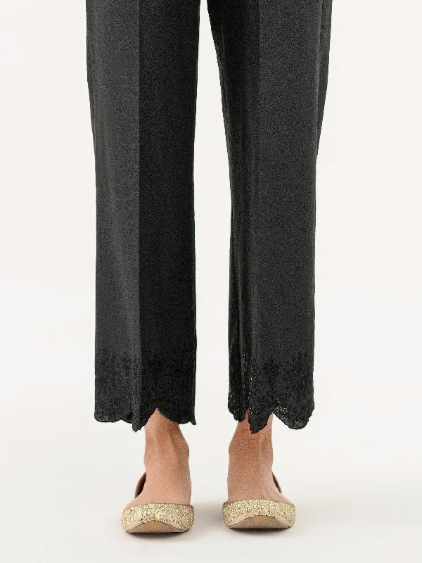 Cambric Trouser-Embroidered (Pret)