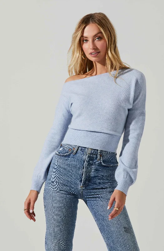 Chantria Off Shoulder Sweater