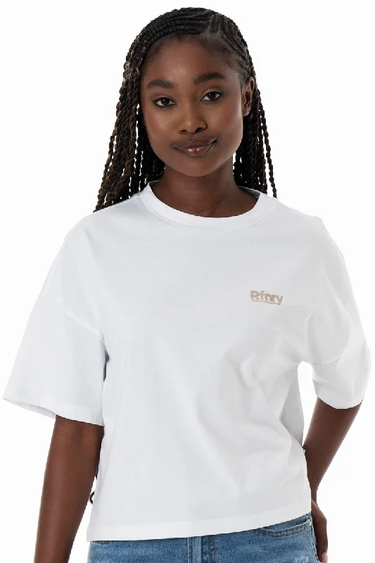 Boxy T-Shirt _ 154358 _ White