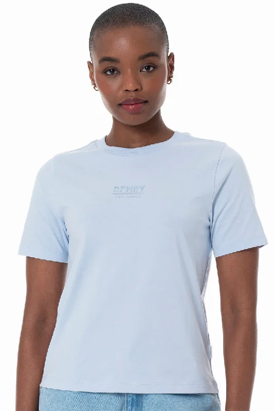 Branded T-Shirt _ 152279 _ Light Blue