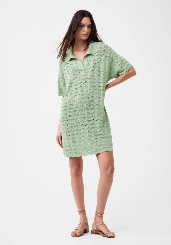 Calista Knit Dress_Mint