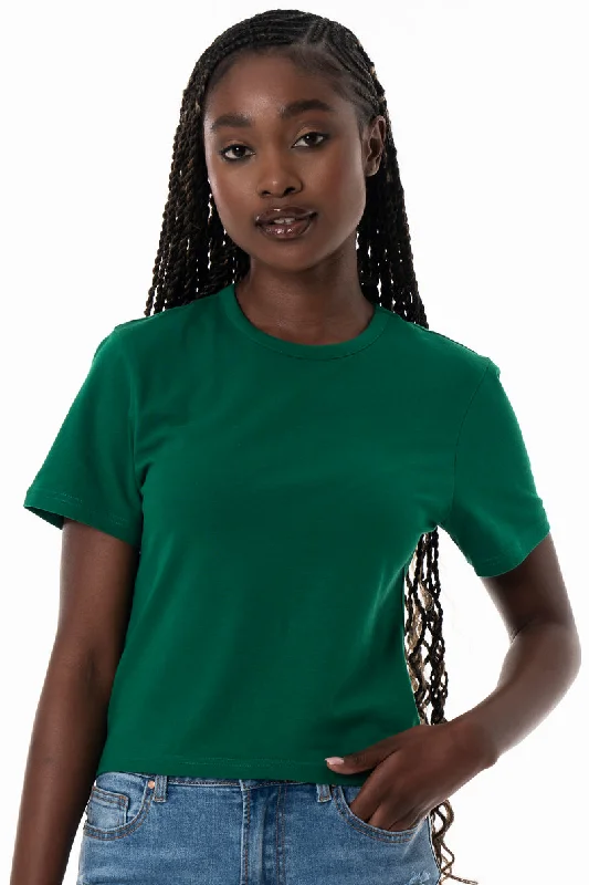 Fitted T-Shirt _ 153812 _ Green