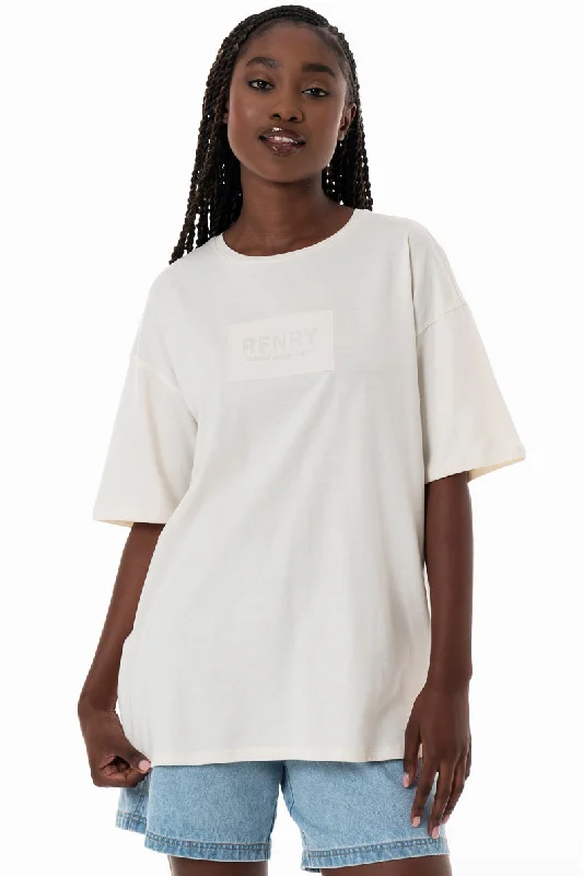 Oversized T-Shirt _ 154353 _ Off White