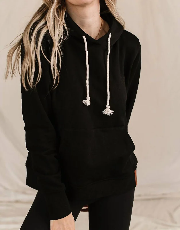 Staple Hoodie In Black